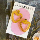 Acrylic Cacti Earrings by Luna & Saya