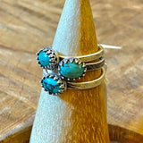 Turquoise Filigree Rings by High and Dry