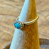 Turquoise Filigree Rings by High and Dry