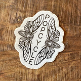 Pop Cycle Stickers by Local Artists