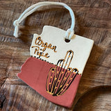 Ceramic AZ Cacti Ornaments by Tough Kitty Designs*