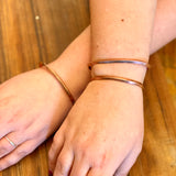 Copper Cuffs by Honeycomb Organics