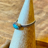 Turquoise Filigree Rings by High and Dry