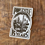 Pop Cycle Stickers by Local Artists