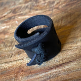 Leather Bandana Slides by Misa Gonzales*