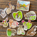 Sonoran Wildlife Stickers by Aall Forms of Life