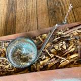 Reclaimed Glass Lawn Ornaments by Bottle Rocket Design