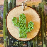 Saguaro Ornaments by String & Stencil
