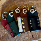 Leather Lip Balm Holders by Misa Gonzales*