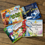 Norman the Interested Cat by Cheryl Cage