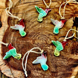 Ceramic Hummingbird Ornaments by Agave Pantry