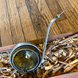 Reclaimed Glass Lawn Ornaments by Bottle Rocket Design