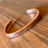 Copper Cuffs by Honeycomb Organics