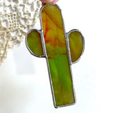 Stained Glass Saguaro Sun-Catchers by Goodness Glass