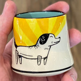 Shot Glass Lucky Cups by The Bowl Maker