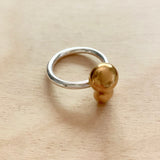 Bronze Nugget Rings by Little Toro Designs*