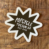 Pop Cycle Stickers by Local Artists