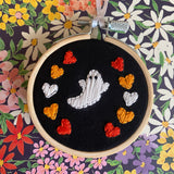 Hand Stitched Ornaments by Mehgan on the Moon