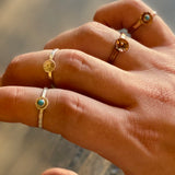 Desert Flower Rings by Honeycomb Organics