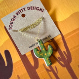 Pendant Necklaces by Tough Kitty Designs