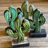 Hand-Painted Saguaros by Isaac Lange*