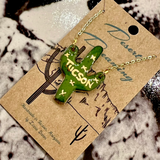Pendant Necklaces by Tough Kitty Designs