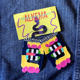 Recycled Plastic Earrings by Alkema Arts