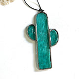 Stained Glass Saguaro Sun-Catchers by Goodness Glass