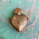 Sacred Heart Locket Box Lg & Sm