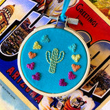 Hand Stitched Ornaments by Mehgan on the Moon