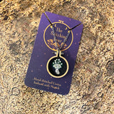 Cross-stitched Pendant Necklaces by The Stitching Hour