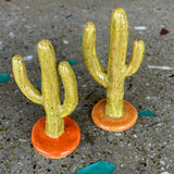 Ceramic Cacti by Mehgan on the Moon