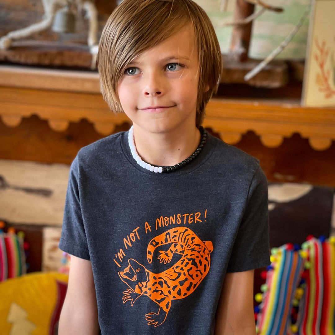 I'm Not a Monster Gila Kid & Toddler Tee by Sophie McTear – Pop