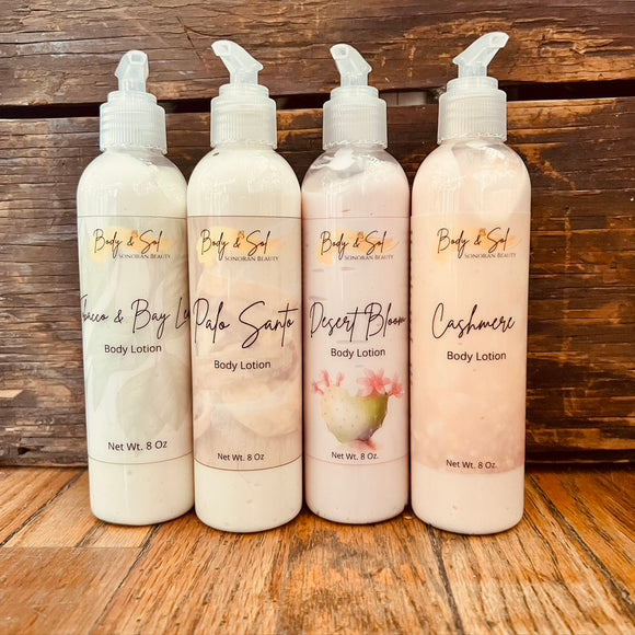 Body Lotions By Body & Sol