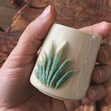 Cactus Shot Glass by Crooked Tree Ceramics