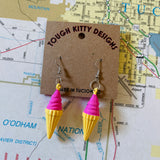Toy Shop Earrings by Tough Kitty Designs