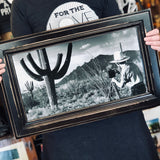 B&W Cactus Cabinet Doors by DDco Design