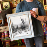 B&W Cactus Cabinet Doors by DDco Design