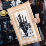 B&W Cactus Cabinet Doors by DDco Design