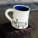 Desert Diner Mugs by Crooked Tree Ceramics