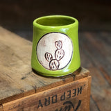 Hand Carved Sipping Cups by Crooked Tree Ceramics