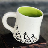 Desert Diner Mugs by Crooked Tree Ceramics