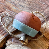 Handmade Ceramic Cholla Stamped Bells by Agave Pantry