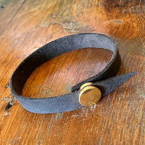 Leather Simple Bracelets by Misa Gonzales