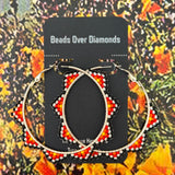 Flower Petal Hoops by Beads Over Diamonds