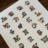 Sonoran Alphabet Print by Westerner Studio
