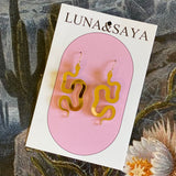 Acrylic and Polymer Earrings by Luna and Saya
