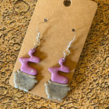 Handmade Halloween Earrings by Gemstone Jackalope