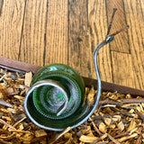 Reclaimed Glass Lawn Ornaments by Bottle Rocket Design