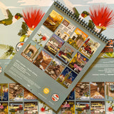 2027 Tucson Wall Calendar by RetroTrek